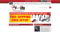 Desktop Screenshot of idgpromos.com
